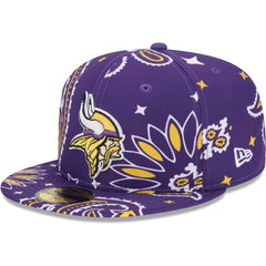 Minnesota Vikings Paisley 59FIFTY Fitted Hat | NFL Near me