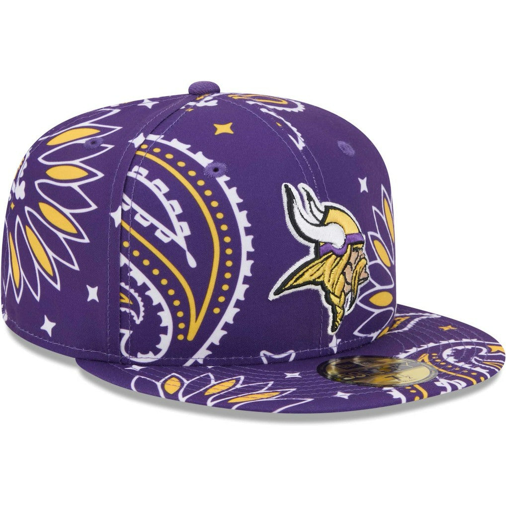 Minnesota Vikings Paisley 59FIFTY Fitted Hat | NFL Near me