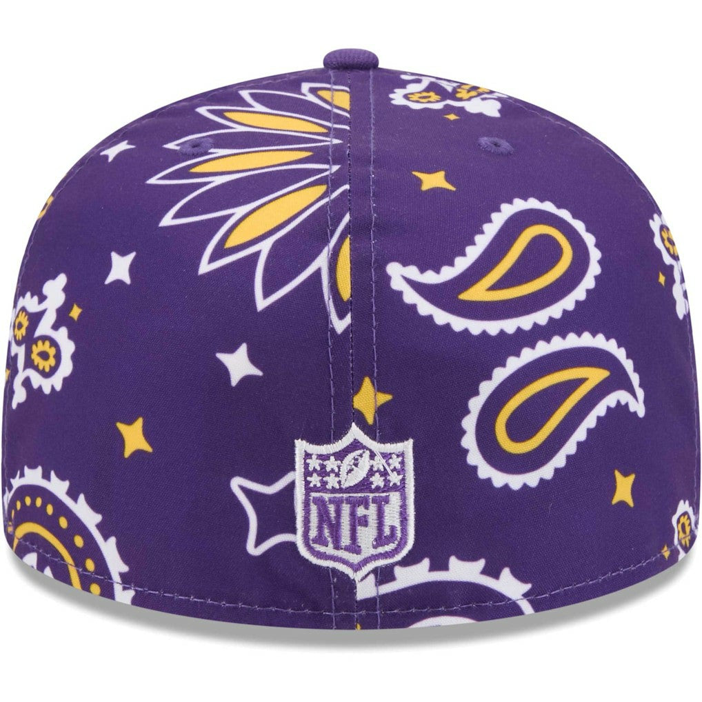 Minnesota Vikings Paisley 59FIFTY Fitted Hat | NFL Near me