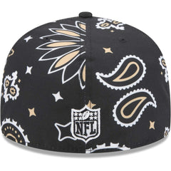 New Orleans Saints Paisley 59FIFTY Fitted Hat | NFL Discount