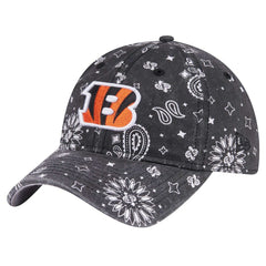 Cincinnati Bengals Women's Paisley 9TWENTY Adjustable Hat | NFL Online