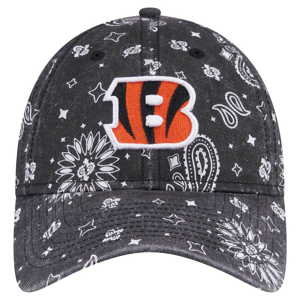 Cincinnati Bengals Women's Paisley 9TWENTY Adjustable Hat | NFL Online