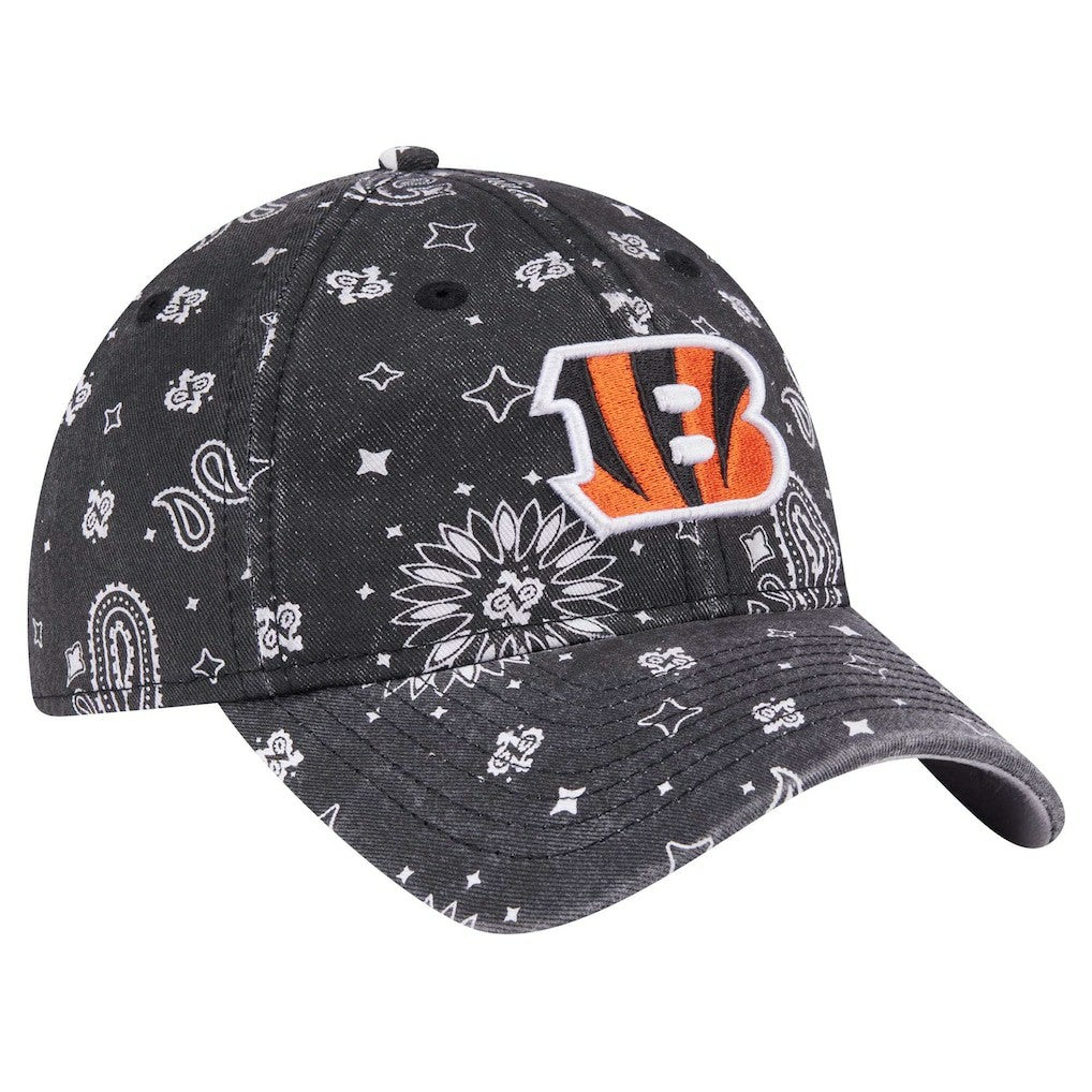 Cincinnati Bengals Women's Paisley 9TWENTY Adjustable Hat | NFL Online