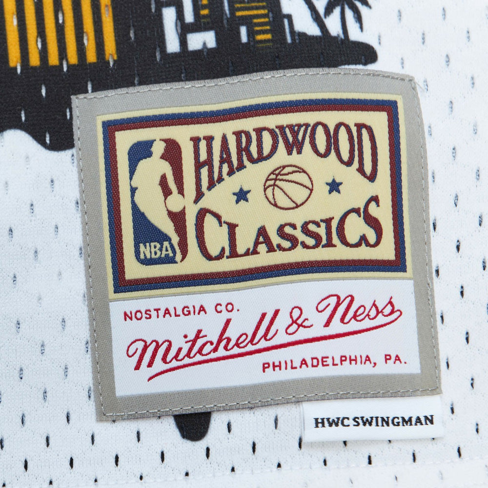 White Miami Heat x Tats Cru Hardwood Classics Fashion Jersey | NBA