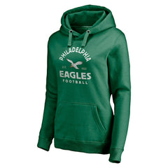 Philadelphia Eagles Women's Gridiron Classics Vintage Arch Pullover Hoodie | NFL Sale