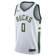 White Damian Lillard Milwaukee Bucks Unisex Swingman Player Jersey | NBA