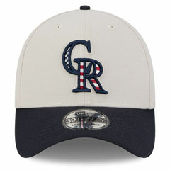 Colorado Rockies New Era 2024 Fourth of July 39THIRTY Flex Hat - MLB Hats