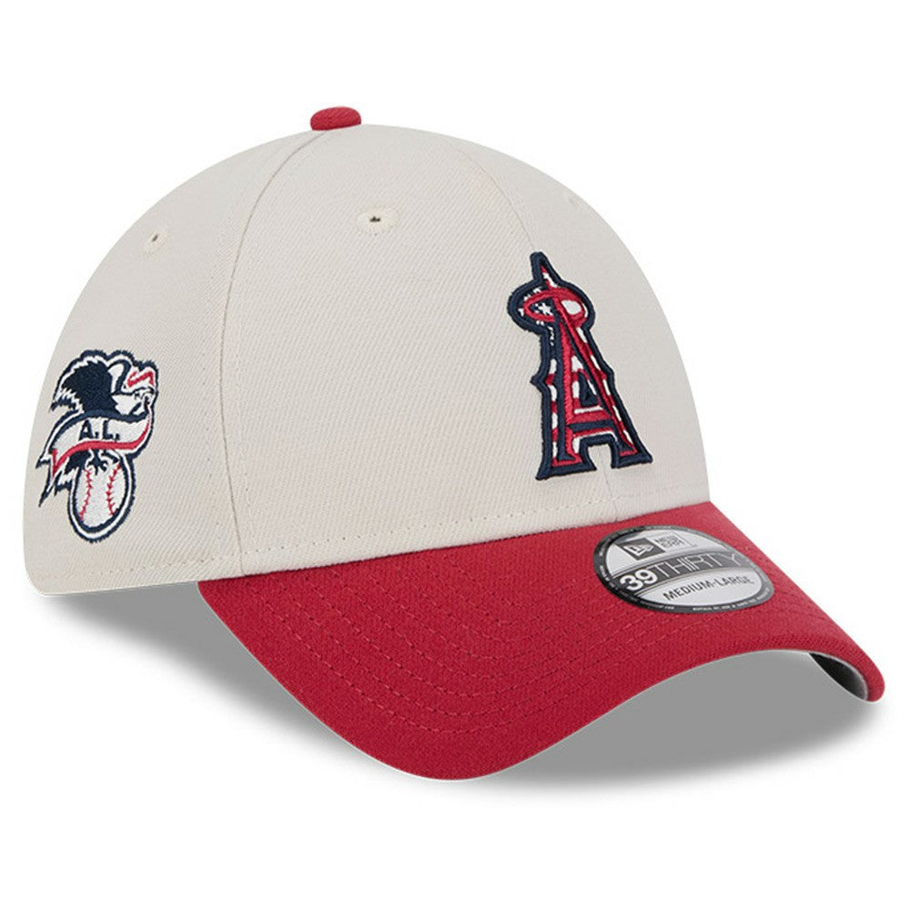 Los Angeles Angels New Era 2024 Fourth of July 39THIRTY Flex Hat - MLB Hats