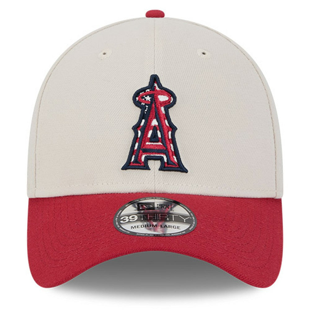 Los Angeles Angels New Era 2024 Fourth of July 39THIRTY Flex Hat - MLB Hats