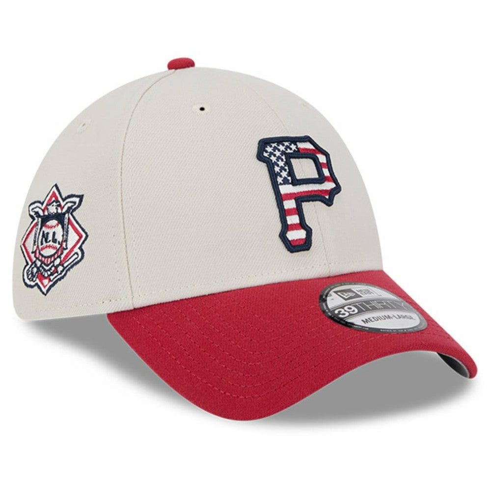 Pittsburgh Pirates New Era 2024 Fourth of July 39THIRTY Flex Hat - MLB Hats