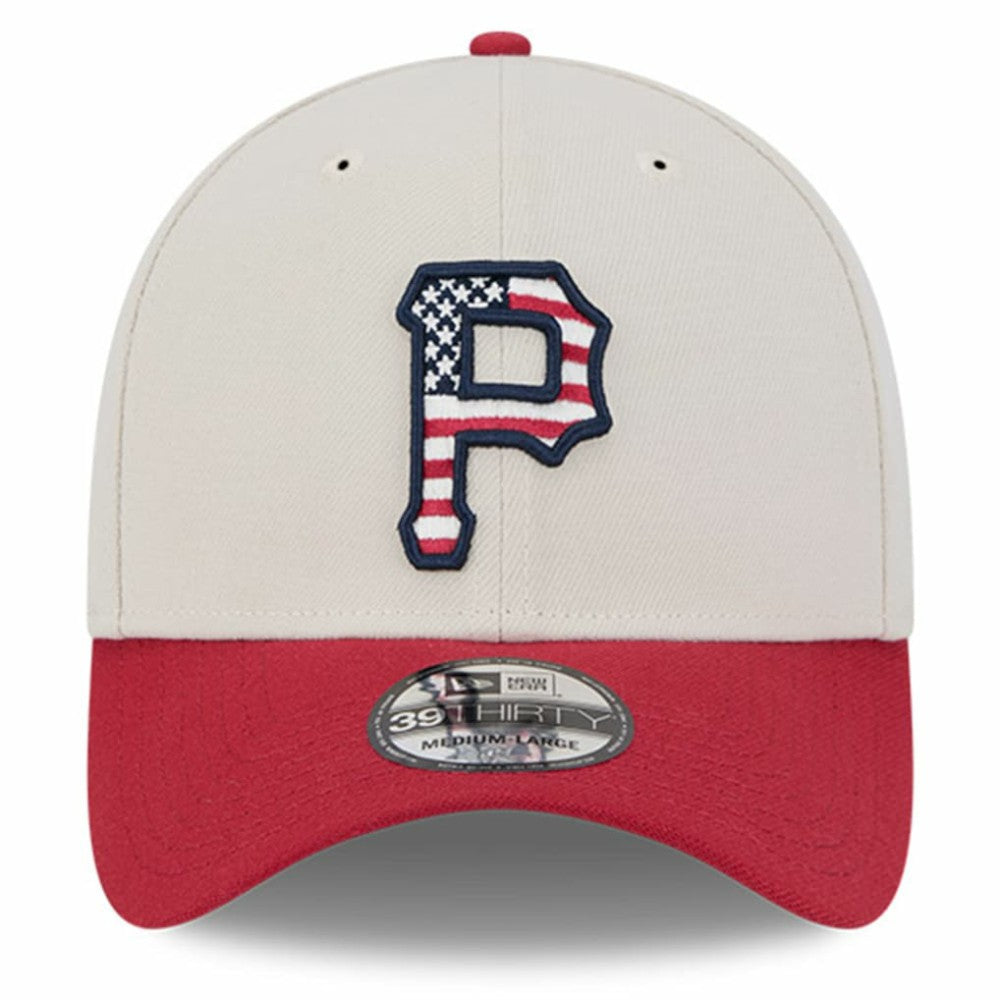Pittsburgh Pirates New Era 2024 Fourth of July 39THIRTY Flex Hat - MLB Hats
