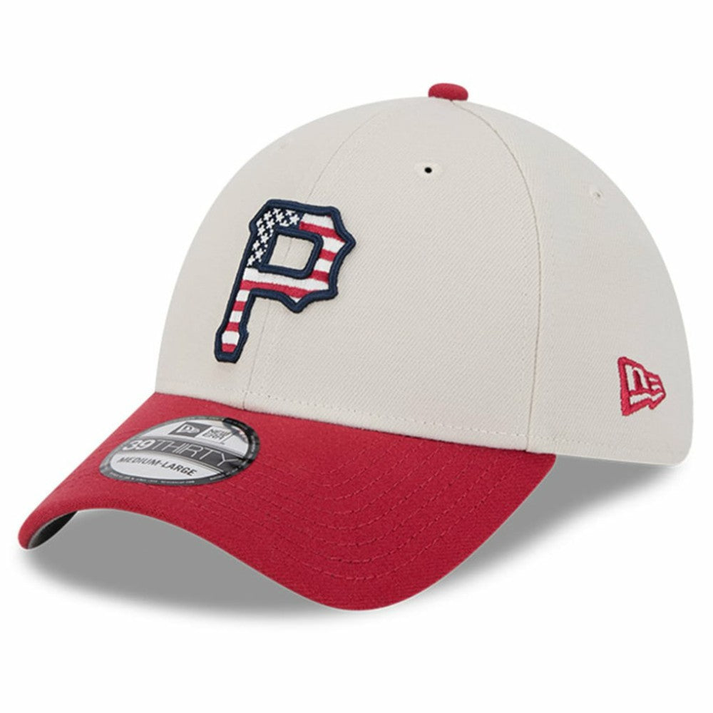 Pittsburgh Pirates New Era 2024 Fourth of July 39THIRTY Flex Hat - MLB Hats