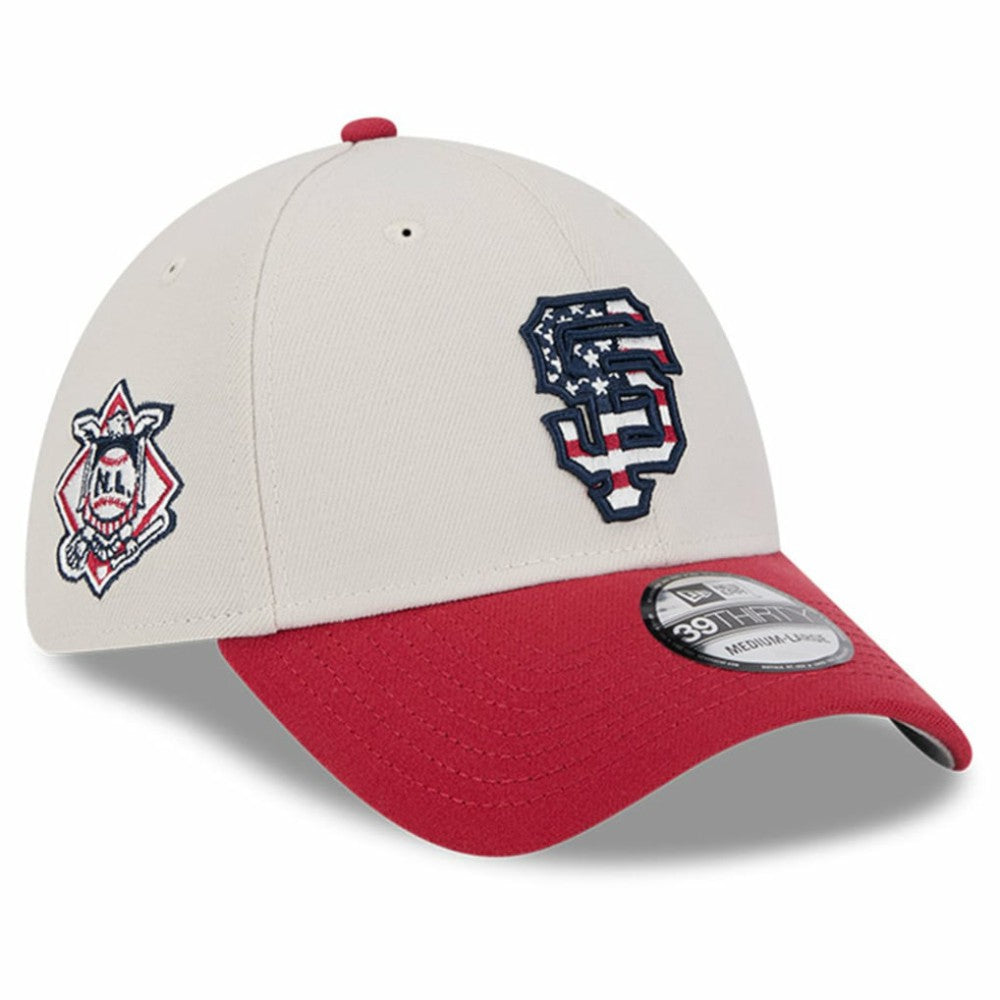 San Francisco Giants New Era 2024 Fourth of July 39THIRTY Flex Hat - MLB Hats
