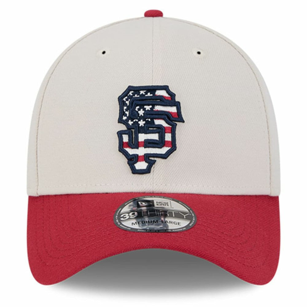 San Francisco Giants New Era 2024 Fourth of July 39THIRTY Flex Hat - MLB Hats