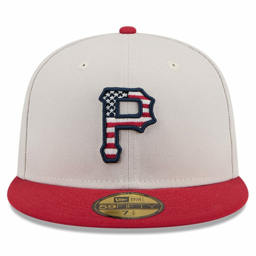 Pittsburgh Pirates New Era 2024 Fourth of July 59FIFTY Fitted Hat - MLB Hats