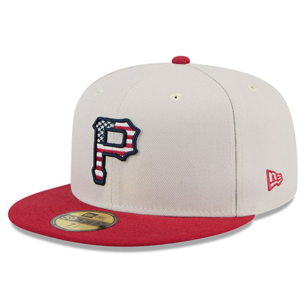 Pittsburgh Pirates New Era 2024 Fourth of July 59FIFTY Fitted Hat - MLB Hats