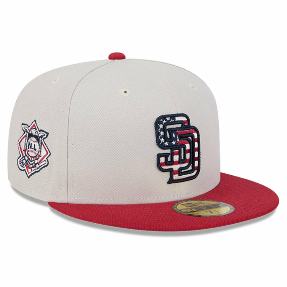 San Diego Padres New Era 2024 Fourth of July 59FIFTY Fitted Hat - MLB Hats