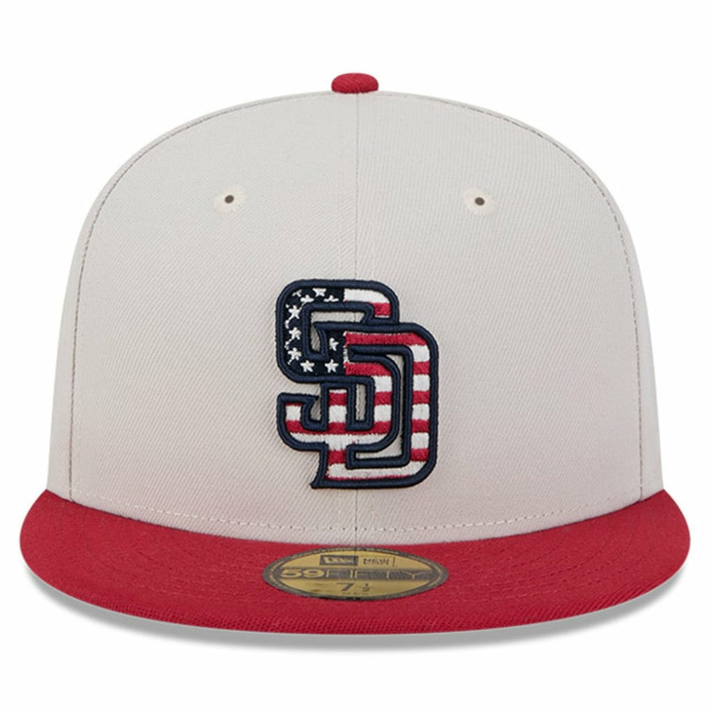 San Diego Padres New Era 2024 Fourth of July 59FIFTY Fitted Hat - MLB Hats