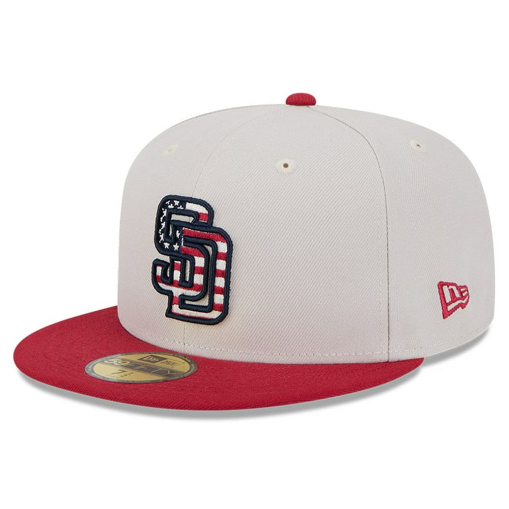 San Diego Padres New Era 2024 Fourth of July 59FIFTY Fitted Hat - MLB Hats