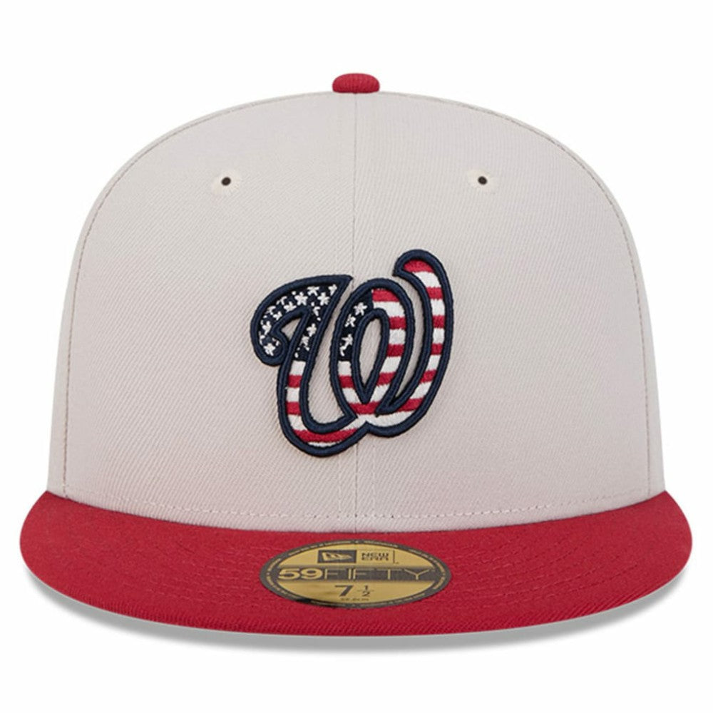 Washington Nationals New Era 2024 Fourth of July 59FIFTY Fitted Hat - MLB Hats