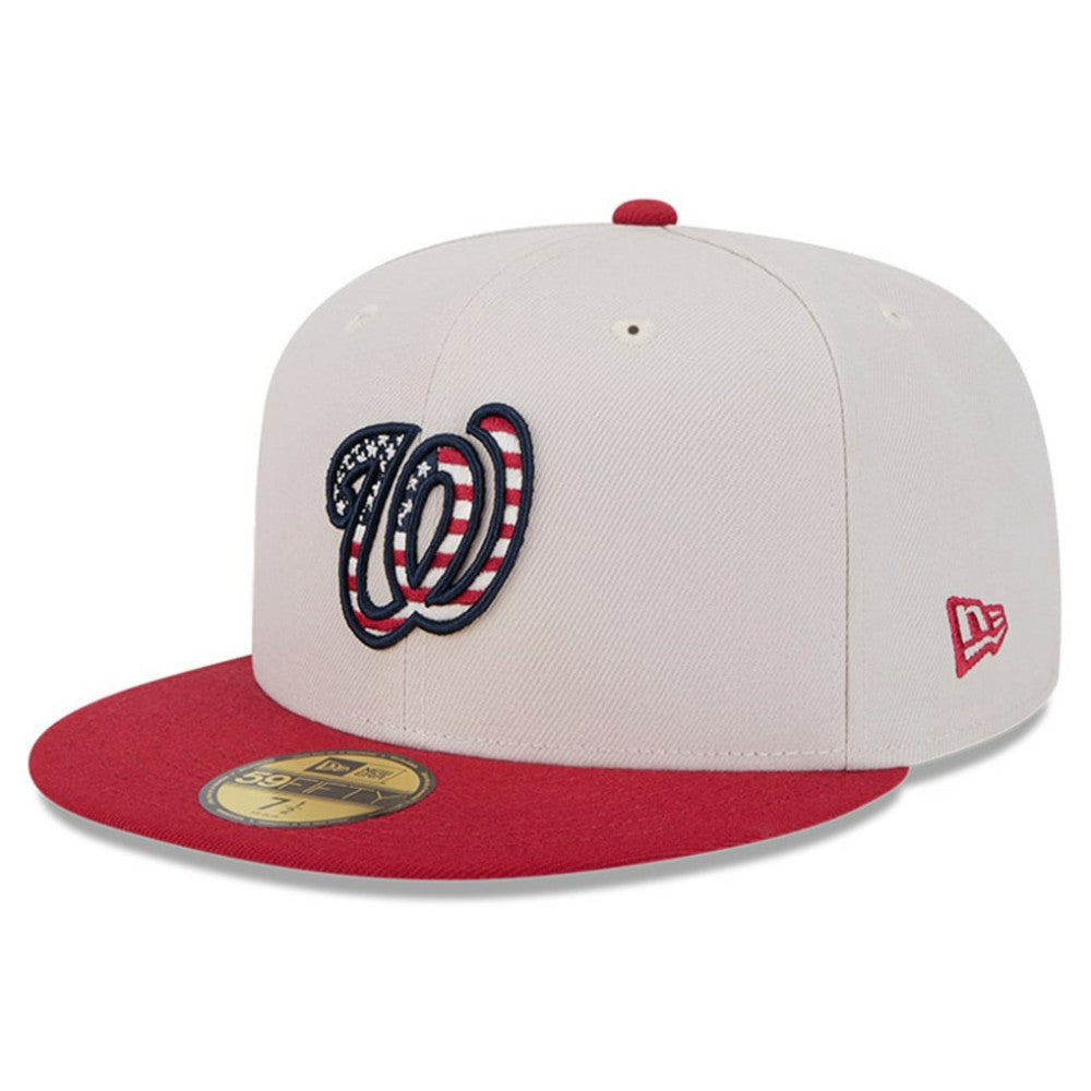 Washington Nationals New Era 2024 Fourth of July 59FIFTY Fitted Hat - MLB Hats