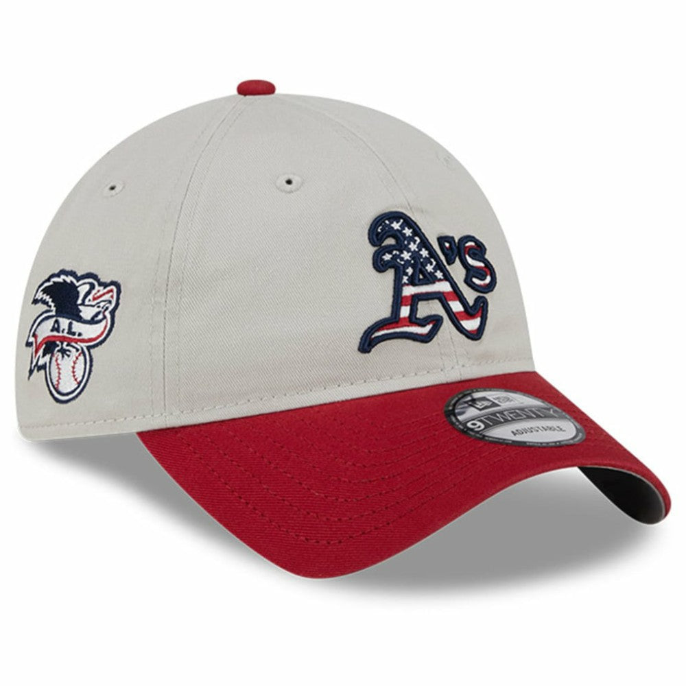 Athletics New Era 2024 Fourth of July 9TWENTY Adjustable Hat - MLB Hats