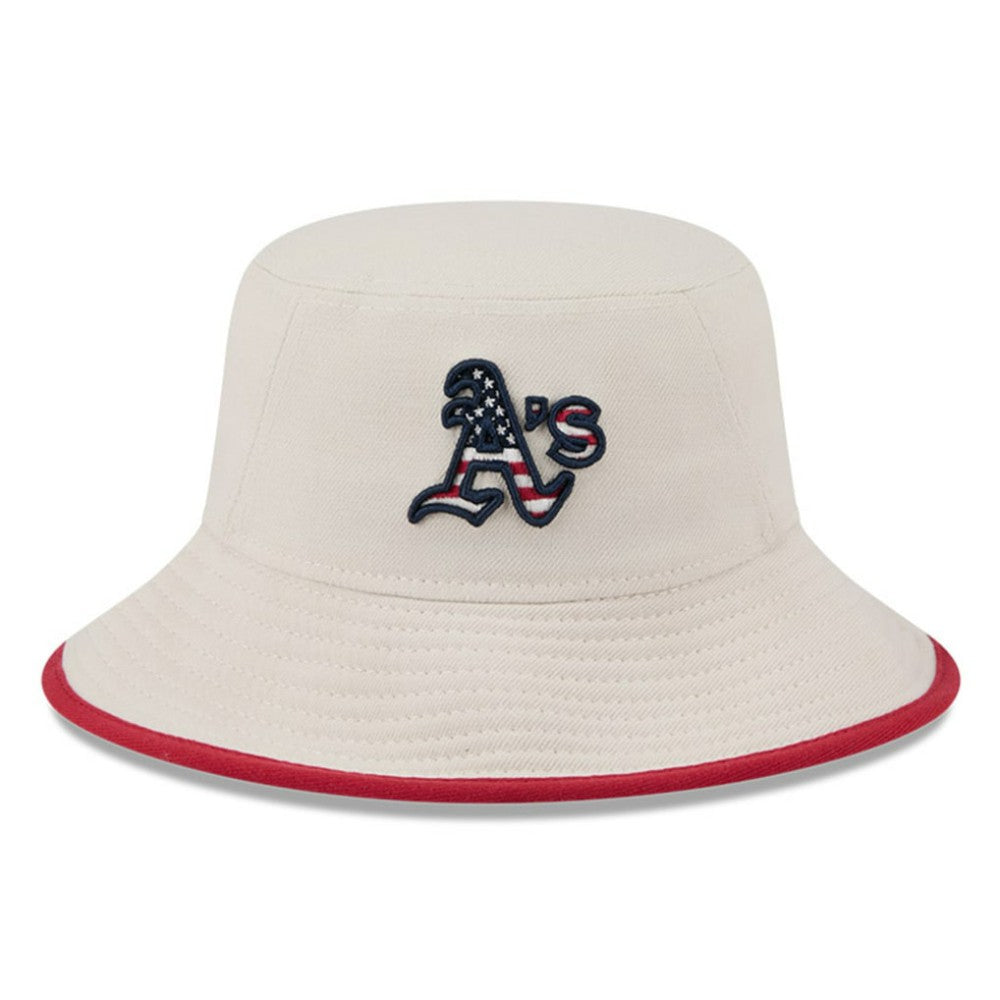 Athletics New Era 2024 Fourth of July Bucket Hat - MLB Hats