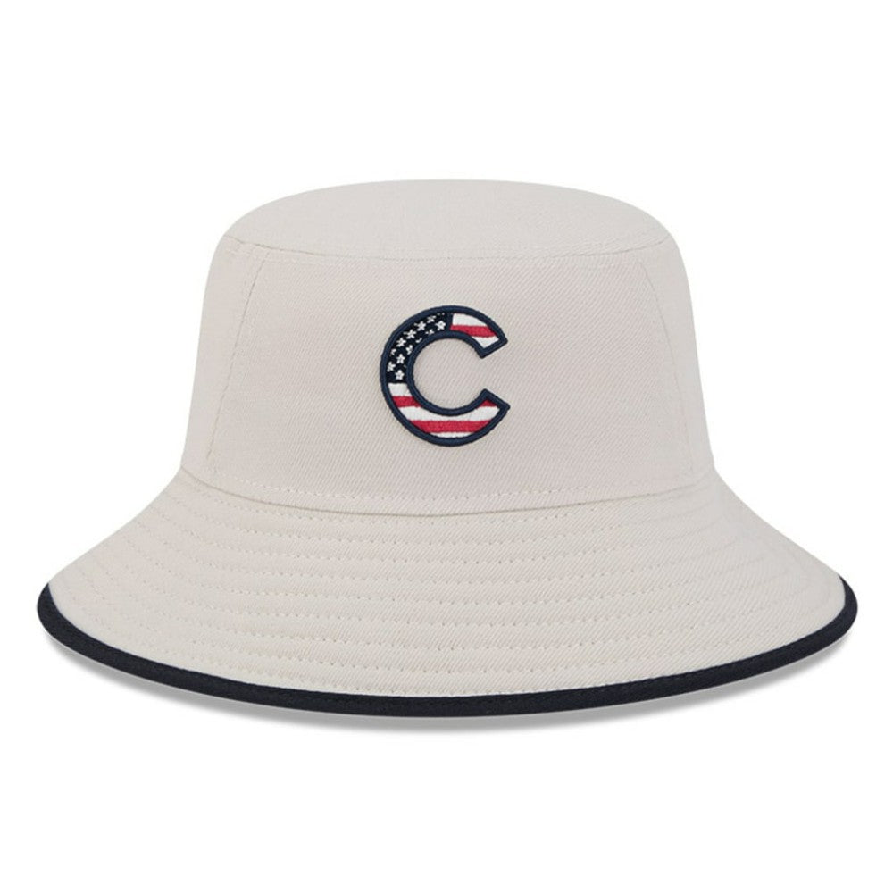 Chicago Cubs New Era 2024 Fourth of July Bucket Hat - MLB Hats
