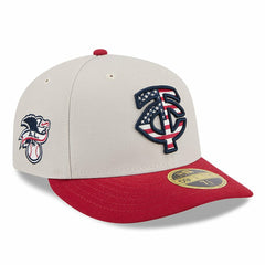 Minnesota Twins New Era 2024 Fourth of July Low Profile 59FIFTY Fitted Hat - MLB Hats