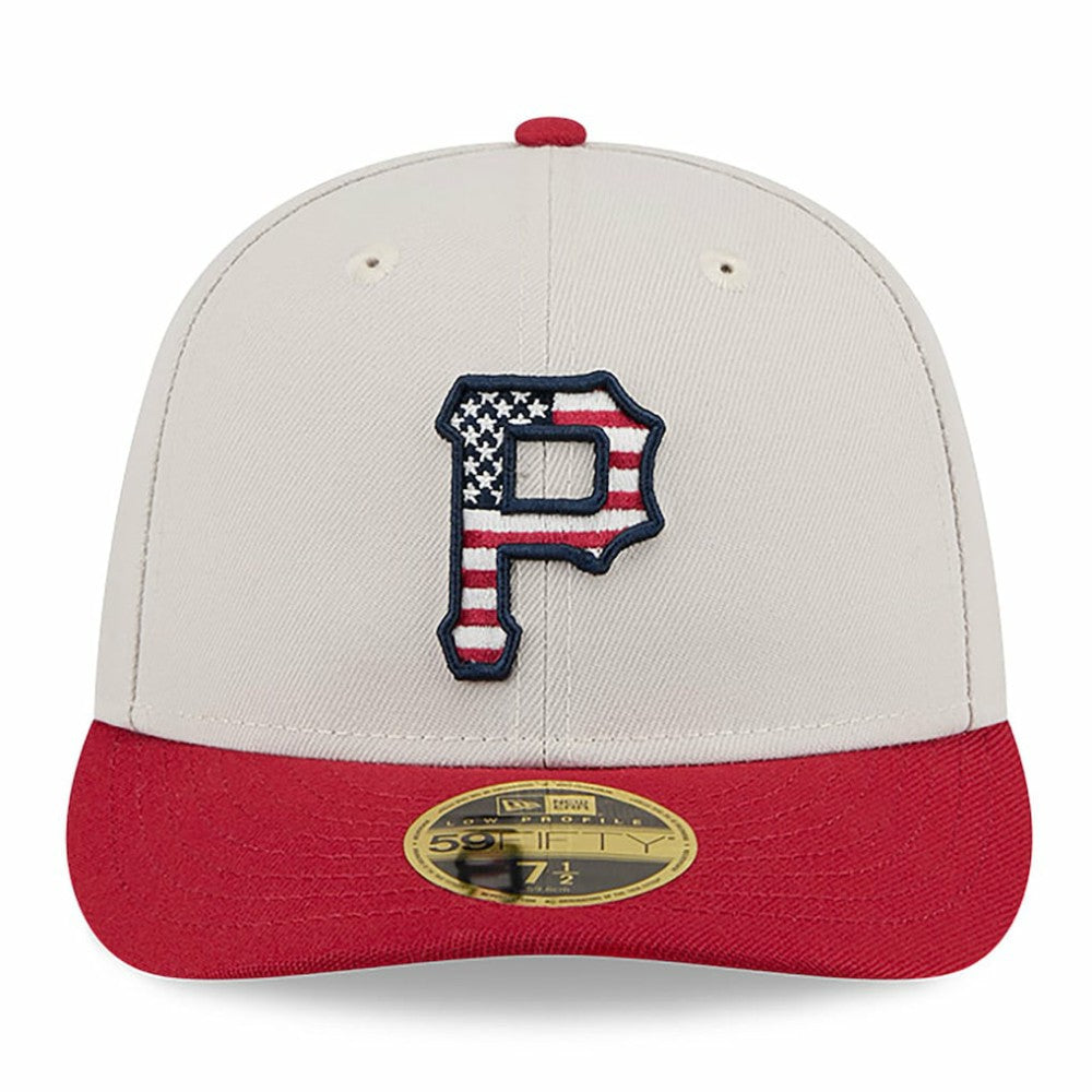 Pittsburgh Pirates New Era 2024 Fourth of July Low Profile 59FIFTY Fitted Hat - MLB Hats