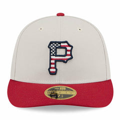 Pittsburgh Pirates New Era 2024 Fourth of July Low Profile 59FIFTY Fitted Hat - MLB Hats