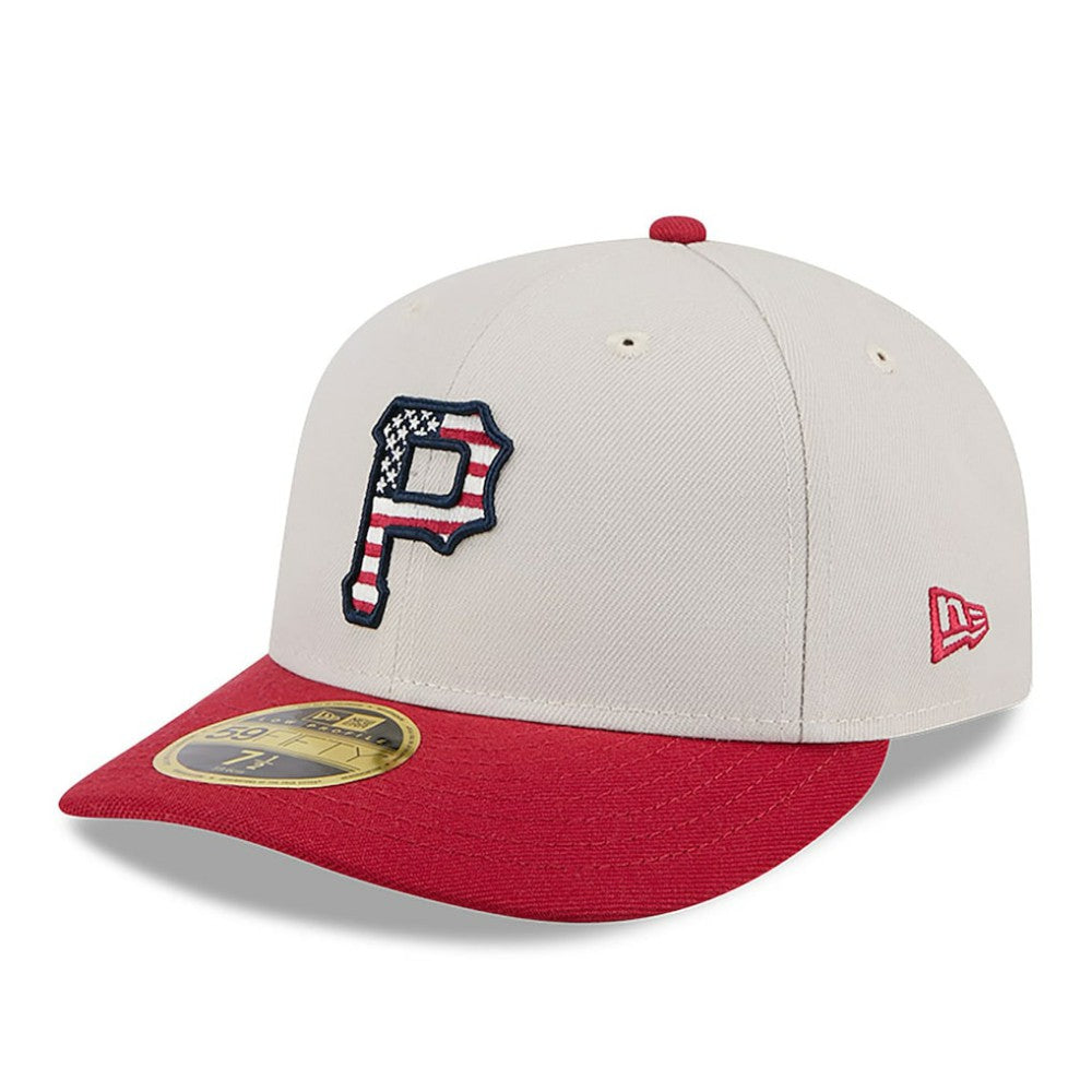 Pittsburgh Pirates New Era 2024 Fourth of July Low Profile 59FIFTY Fitted Hat - MLB Hats