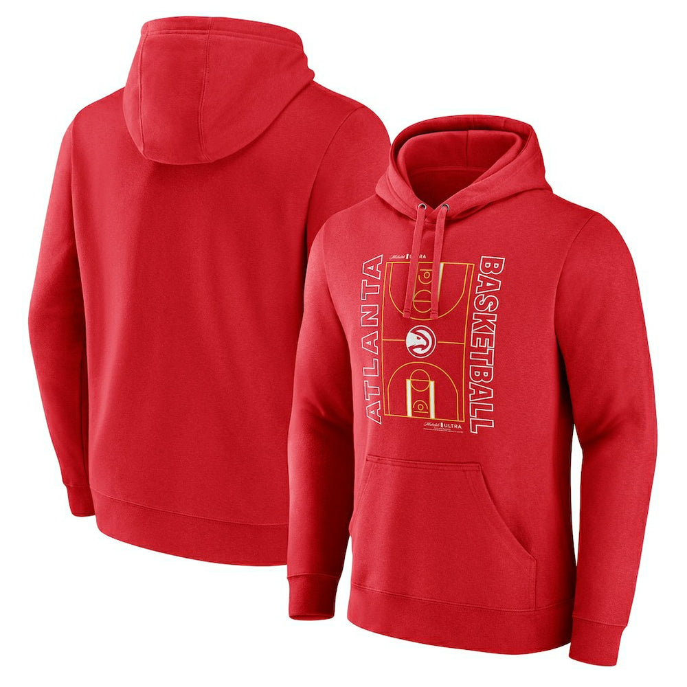 Atlanta Hawks Michelob Ultra Full Court Pullover Hoodie - Red outlet | NBA