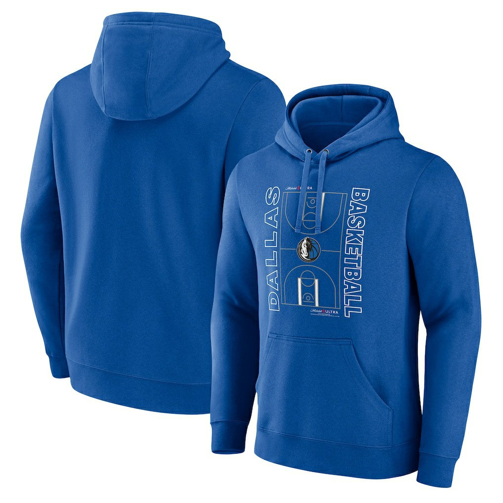 Dallas Mavericks Michelob Ultra Full Court Pullover Hoodie - Blue on sale | NBA