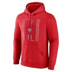 Detroit Pistons Michelob Ultra Full Court Pullover Hoodie - Red cheap | NBA