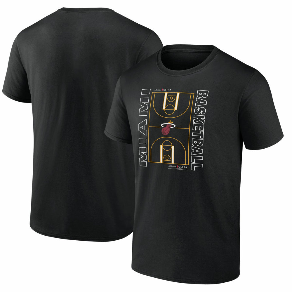 Miami Heat Michelob Ultra Full Court T-Shirt - Black outlet | NBA