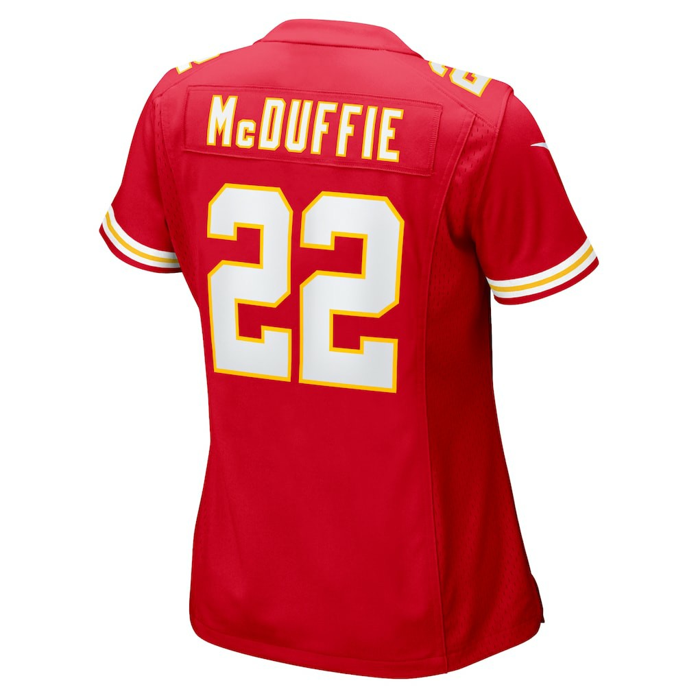 Kansas City Chiefs Trent McDuffie  Women's Game Jersey | NFL Hot