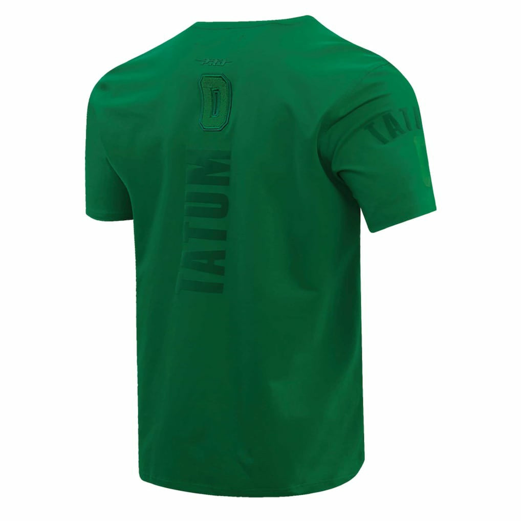 Kelly Green Jayson Tatum Boston Celtics Pro Standard Triple Tonal Player T-Shirt | NBA