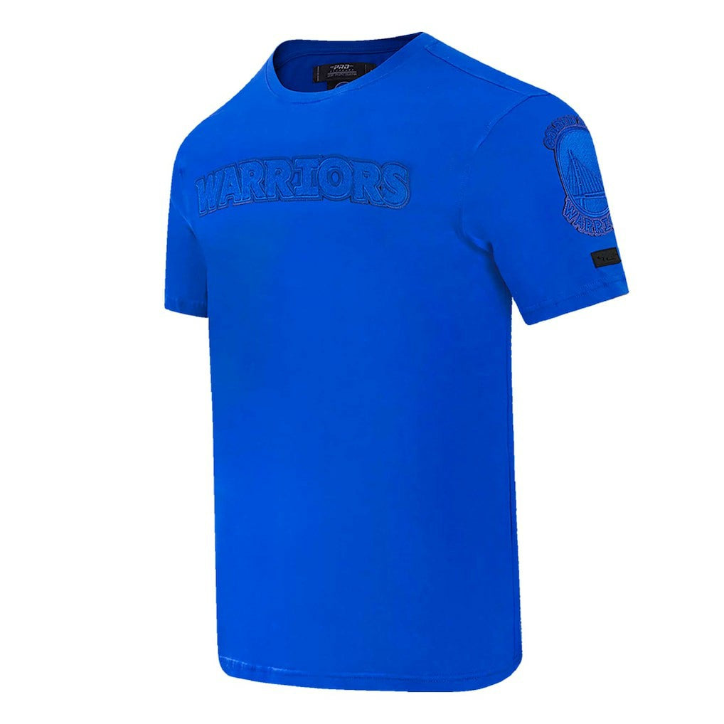 Royal Stephen Curry Golden State Warriors Pro Standard Triple Tonal Player T-Shirt sale | NBA