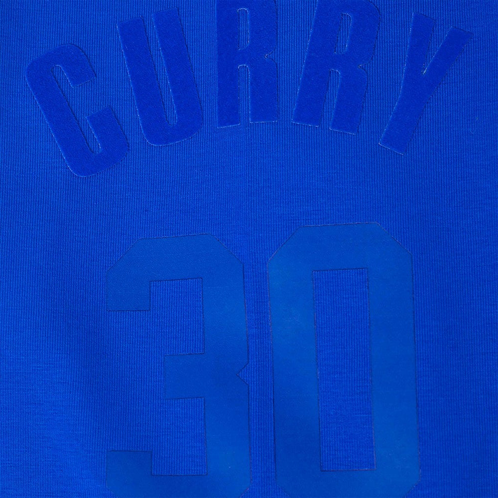 Royal Stephen Curry Golden State Warriors Pro Standard Triple Tonal Player T-Shirt sale | NBA