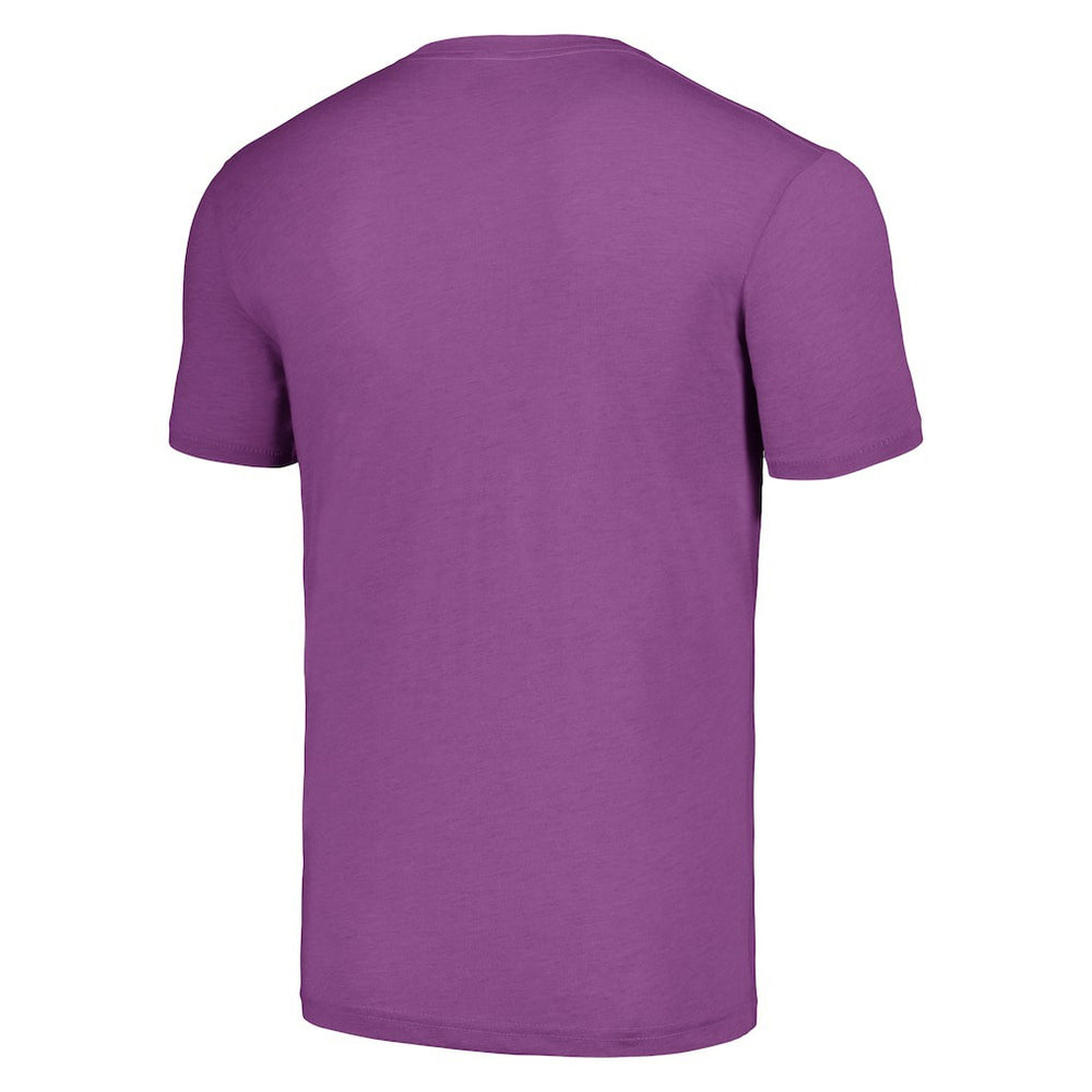 Purple Brandon Miller Charlotte Hornets Homage Caricature Tri-Blend T-Shirt | NBA