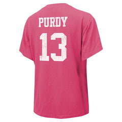 San Francisco 49ers Brock Purdy  Majestic Threads Women's Name & Number T-Shirt | NFL Near me
