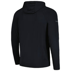 Black Chicago Bulls Levelwear Zander Hoodie Raglan Quarter-Zip Top | NBA