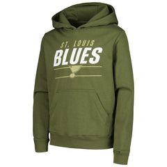 St. Louis Blues Levelwear Youth Podium Fleece Pullover Hoodie -  NHL Hoodies