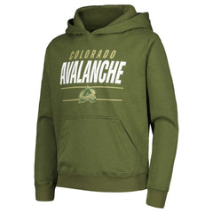 Colorado Avalanche Levelwear Youth Podium Fleece Pullover Hoodie -  NHL Hoodies