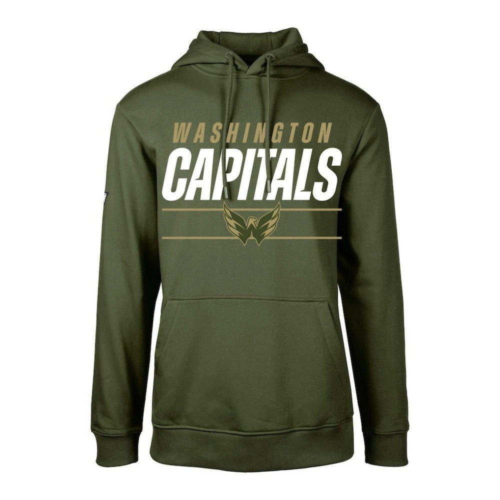 Washington Capitals Levelwear Youth Podium Fleece Pullover Hoodie -  NHL Hoodies