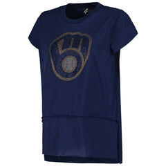 Milwaukee Brewers G-III 4Her by Carl Banks Women's Cheer Fashion T-Shirt - MLB T-shirts