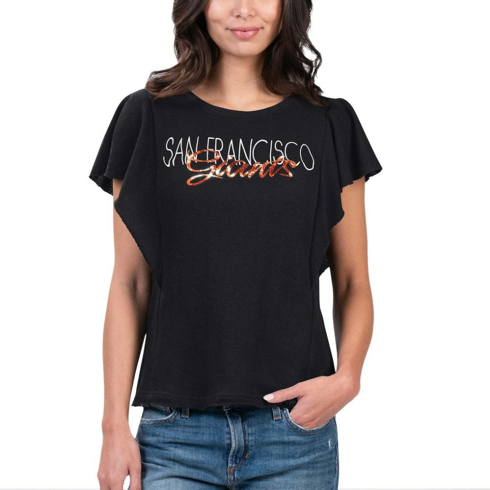 San Francisco Giants G-III 4Her by Carl Banks Women's Crowd Wave T-Shirt - MLB T-shirts