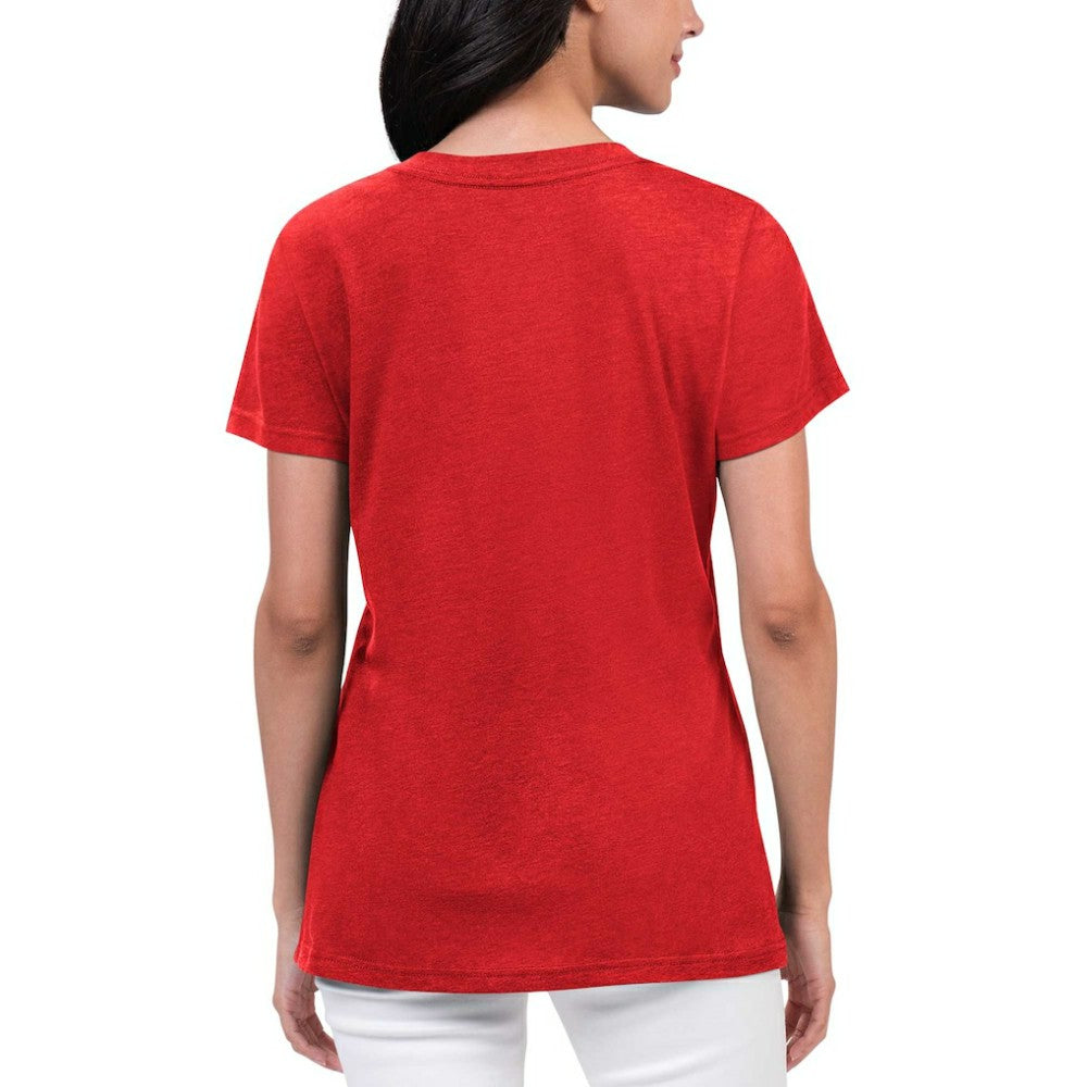 St. Louis Cardinals G-III 4Her by Carl Banks Women's Key Move V-Neck T-Shirt - MLB T-shirts
