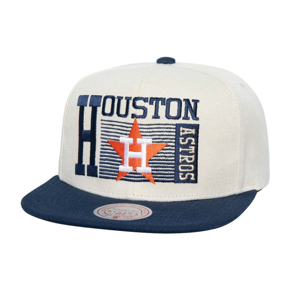Houston Astros Mitchell & Ness Cooperstown Collection Speed Zone Snapback Hat - MLB Hats